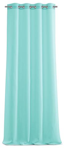 Дневной занавес AmeliaHome Voile, бирюзовый цв., 140 см x 270 см