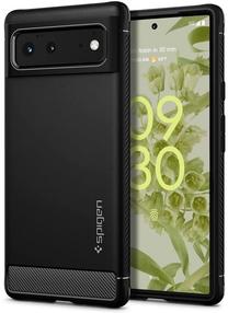 Telefona vāciņš Spigen Rugged Armor, melna krās., Google