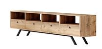 TV galds Kalune Design Beta Otenus, brūna krās., 53 cm x 180 cm x 53.5 cm