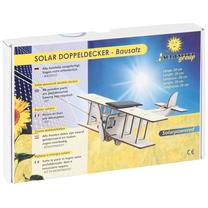Konstruktorius, lėktuvas Solar Double Decker, ruda sp.