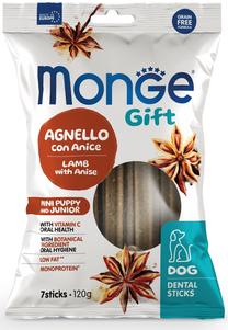 Skanėstas šunims Monge Dental Stick Lamb with Anise, ėriena, 0.12 kg