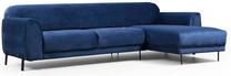 Kampinė sofa Hanah Home Image 560ARE1141, tamsiai mėlyna sp., dešininė, 169 x 287 cm x 85 cm