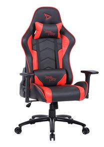 Spēļu krēsls HP Steelplay SGC01, 69 x 70 x 124 - 131 cm, melns krās./sarkana krās.