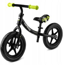Balansinis dviratis Cariboo Classic, juoda sp./geltona sp., 12"