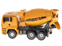 Радиоуправляемый бетоносмеситель-грузовик H-Toys Concrete Mixer 1333, 1:18, желтый цв.