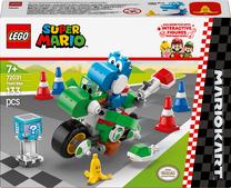 Konstruktorius LEGO® Super Mario Mario Kart™ – Yoshi Bike 72031, 133 vnt.