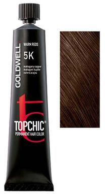 Kраска для волос Goldwell Topchic, mahogany copper цв., 5K, 60 мл