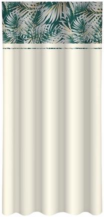 Nakts aizkari ZMH-311, krēmkrāsa/tumša tirkīza krās., 160 cm x 270 cm