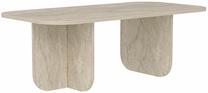 Kavos staliukas Kalune Design Becaj, travertine sp., 60 cm x 120 cm x 41.4 cm