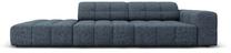 Sofa Micadoni Home Jennifer Chenille 3 Seats, mėlyna sp., kairinė, 262 x 102 cm x 70 cm