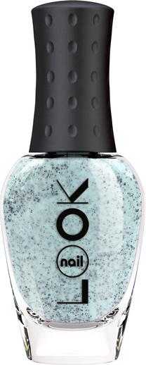Nagų lakas NailLOOK, blue with black dots 31242 sp., 8 ml