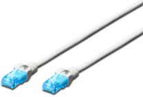 Провод Digitus Cat 5e U/UTP DK-1512-020/WH RJ-45, RJ-45, 2 м, белый цв.