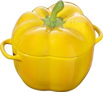 Emailitud malmpott Staub Mini, Ø12 cm, 0.47 l, kollane v.