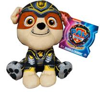 Mīkstā rotaļlieta Spin Master Paw Patrol Rubble, brūna krās./dzeltena krās./pelēka krās., 17 cm