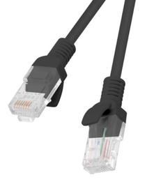 Провод Lanberg UTP CAT 5e PCU5-10CC-0100-BK RJ-45 8P8C, RJ-45 8P8C, 1 м, черный цв.