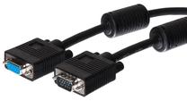 Vads Netrack, VGA 15 pin female, 1.8 m, melna krās.