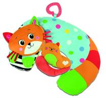 Развивающая подушка Clementoni Kitty Cat 17800, 44 см x 31 см, многоцветный