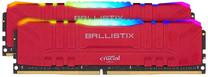Operatyvioji atmintis (RAM) Crucial Ballistix RGB Red BL2K8G36C16U4RL, DDR4, 16 GB, 3600 MHz