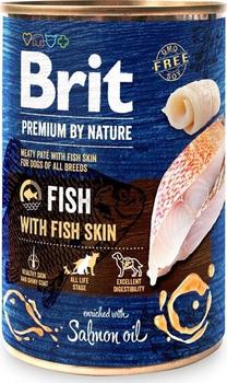 Влажный корм для собак Brit Premium By Nature Fish & Fish Skin, 0.8 кг