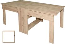 Stalas išskleidžiamas MN SVIT, balta sp., 174 - 340 cm x 82 cm x 76 cm