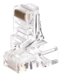 Соединение Netrack Modular Plug UTP Cat5e RJ45, 100 шт.