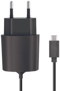 Telefono įkroviklis Forever, USB Type C/AC/DC, juoda sp.