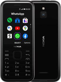 Кнопочный телефон Nokia 8000 4G, 4 GB, черный цв.