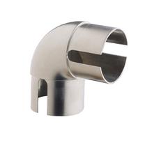 Elkonis metāla sienu margām R972JN 90 Elbow D40 Brushed Nickel