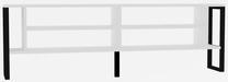 ТВ стол Kalune Design Cupe, белый цв./черный цв., 24.5 см x 160 см x 50.4 см