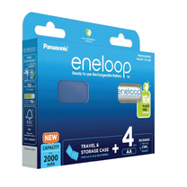 Įkraunamas elementas Panasonic Eneloop, AA, 2000 mAh, 4 vnt.
