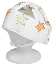 Kepurė, kūdikiams Troll Helmet Star, balta sp./žalia sp./oranžinė sp., universalus