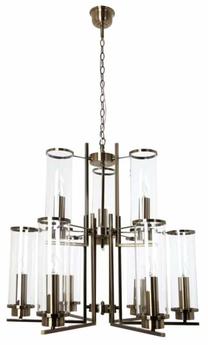 Valgusti lagi Britop Verdi, E14, 9 x 40 W, läbipaistev v./kuldne v. / kuldne v., 69.5 x 69.5 cm