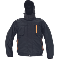 Darba jaka vīriešu Safeworker Zul, melna krās., XL izmērs