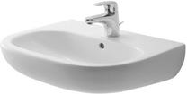Умывальник для ванной комнаты Duravit, керамика, 55 см x 43 см x 17.5 см, белый цв.