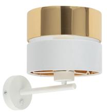 Valgusti seinale TK Lighting Hilton, E27, 1 x 15 W, kuldne v./valge v. / valge v.