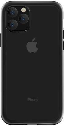 Telefona vāciņš Devia, melna krās., Apple