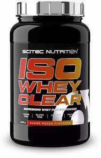 Maisto papildas Scitec Nutrition Iso Whey Clear, mango skonio/persikų skonio, 1025 g