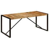 Stalas VLX, ruda sp., 180 cm x 90 cm x 75 cm