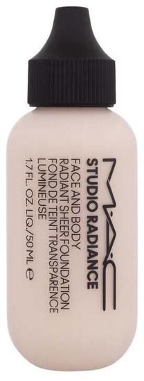 Grima bāze MAC Studio Radiance Face And Body Radiant Sheer Foundation, w0, 50 ml