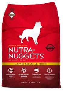 Kuiv koeratoit Nutra Nuggets, lambaliha, 15 kg