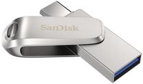 USB atmintinė SanDisk Ultra Dual Drive Luxe, sidabro sp., 1 TB