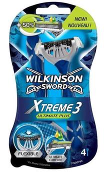 Бритва Wilkinson Sword Xtreme3 Ultimate Plus, 4 шт.