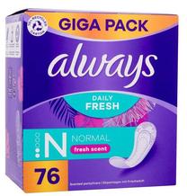 Higieniniai įklotai Always Daily Fresh, Normal, 76 vnt.