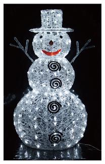 Ziemassvētku rotājumi Christmas Touch, 60 cm, balta krās.