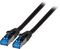 Сетевой кабель EFB RJ-45, RJ-45, 1 м, черный цв.