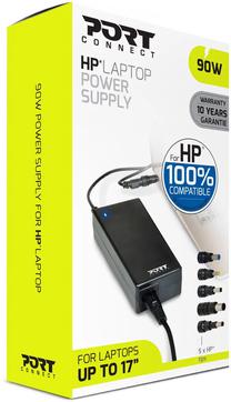 Lādētāji portatīvajiem datoriem Port Designs, 90 W, 100 - 240 V