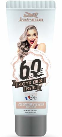 Kраска для волос HairGum Sixty's, персик цв., 60 мл