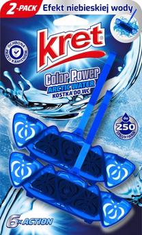 WC valiklis - gaiviklis Kret Arctic Water, 40 g, 2 vnt.