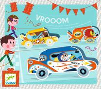 Galda spēle Djeco Birthday Game Vroom DJ02093, EN