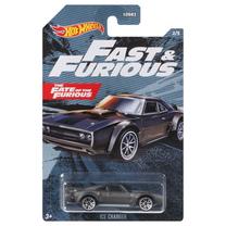 Žaislinis automobilis Mattel Hot Wheels Fast & Furious The Fate of the Furious - Ice Charger, juoda sp.